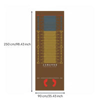 Standing Long Jump Mat Cushioned Surface Long Jump Test Mat Noise-Reducing
