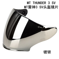 MT-V-19 Helmet Visor for MT Thunder 3 SV JET Helmet, CE Certified