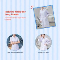 Lab Coat for Women, Unisex, Halloween, Role Play