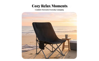 Double-Layer Replacement Seat Cover | Heavy-Duty 600D Oxford material, Moon Chair Cover, for Camping