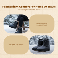 Winter Down Ankle Socks, Comfortable, Outdoor Sports