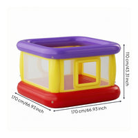 Inflatable Bouncing House PVCBouncer Active Play Inflatable Bouncer for Young Kids
