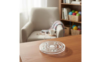 Hands-Effortless 3-Spool Knitting Stand Effortless Rotation Rotating Yarn Stand Easy to Assemble Triple Yarn Dispenser for DIY Crafters, Knitters, Crocheters, Tabletop, Desk