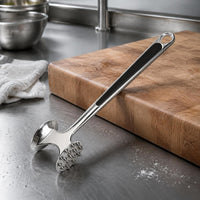 2 Pieces Double-Sided Meat Tenderizer Ergonomic Handle Kitchen Utensil