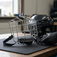 Hockey Helmet Mask Lightweight Ice Hockey Face Guard Comfortable Chin Cup