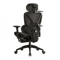 Ergonomic Office Chair Adjustable Headrest Ergonomic Mesh Chair Footrest