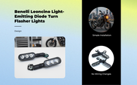 Leoncino waterproof LED turn signal