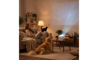 Display Device with Stand 1080p Native Android Display Device Auto Focus 650 Ansi for Movie Lovers, Bedroom, Living Room