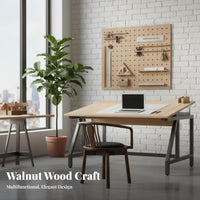 Wheeled Wooden Study Chair Curved spinerest Household Furniture for Professionals