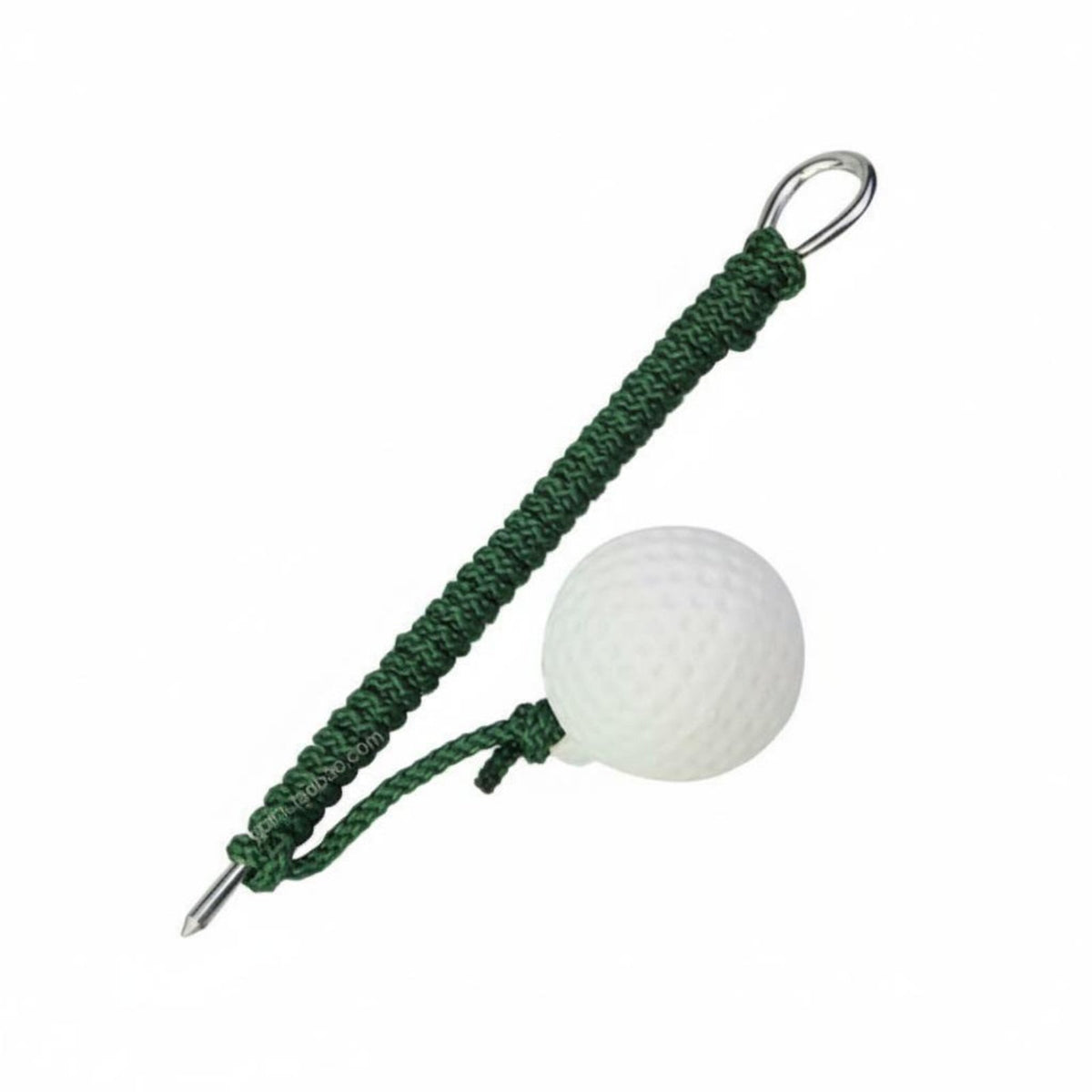 Indoor Outdoor Use Golf Rope Ball Rhythm Control Golf Swing Practice Aid Lightweight & Portable for Beginners, Backyard, Garden, Office
