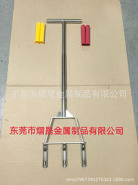 Cross-border Hot Sale Garden Tool Lawn Scarifier Aerator with Hollow Teeth for Yard Soil Care