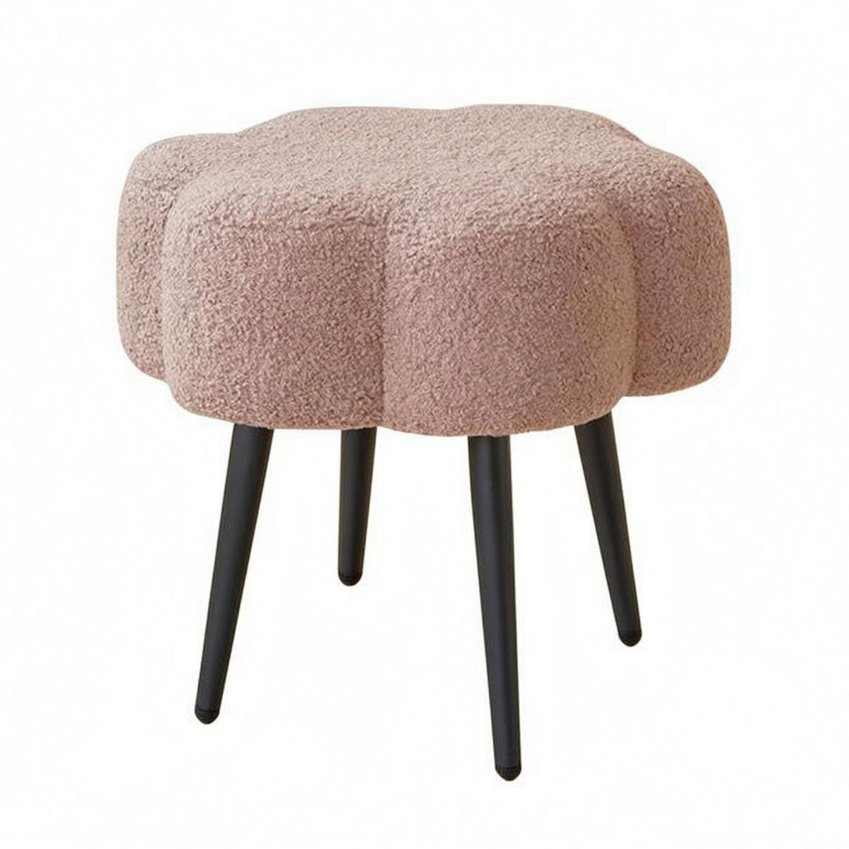 Makeup Stool Upholstered Cushioned Stool Cozy Home Seating for Dressing Area