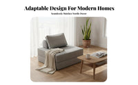 Double-PurposeUse Foldable cuboid Lounger Space-Saving Fold-extendable Sleeper Lounger Multi-Functional Design changeable Seating Minimalist aesthetic & aesthetic for Apartment Dwellers, Students, Young Adults, Small areas, Living Room, Bedroom