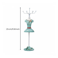Mannequin Jewelry Stand Resin Material Lady Model Earring Rack Decorative