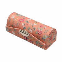 Mirror Lipstick Case Gift Idea Floral Lipstick Box Compact Size