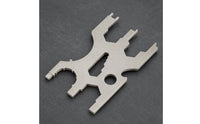 Dive Equipment Repair Card Compact 15-in-1 Maintenance Tool Cutout Design