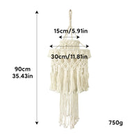 Macrame Hanging Light Shade Handmade Macrame Hanging Lamp Shade Easy to Install