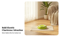 Cat Toy with Retractable Play Track | Rechargeable Kit, Low-Profile Compact Design, 6-Hole Cat Teaser Toy, for Boredom Relief