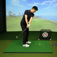 golf hitting mat