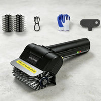 Electric Bbq Cleaning Brush Usb-C Charging Cordless Grill Cleaner Anti-Shedding
