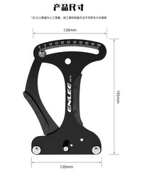 ENLEE Bike Spoke Tension Meter - Aluminum Alloy Wheel Truing Tool