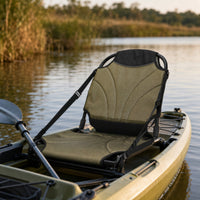 Kayak Seat Adjustable Kayak Seat with Back Support Compact for Kayakers, Paddlers