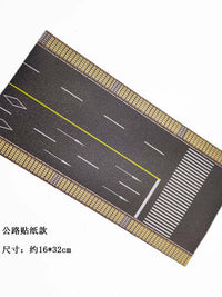 方寸景人行马路庭院后花园模型贴纸PVC板材沙盘建筑模型制作材料
