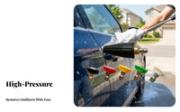 Ceramic Ball Core High Pressure Washer Turbo Nozzle Leakproof Design 1/4 Inch Quick Connect Nozzle Versatile Application