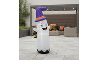 Inflatable   with Witch Hat Freestanding Halloween Inflatable   Colorful for Garden