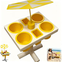 Portable Beach Table Outdoor Tray