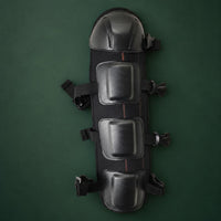 Knee Shin Guard Flexible Movement Motorcycle Knee Pad Ergonomic Patio Pattern Leg Guard for Outdoor Work