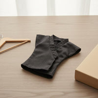 Wrap-Front Doll Top Martial Arts Look Sleeveless Doll Top Black