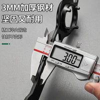 四爪角磨机扳手多功能拆卸专用加厚压板配件万向四角调节工具