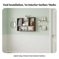 levitating Picture shelf tool-at no cost installation Display Shelf Minimalist Design