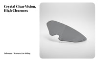 Anti-Fog Helmet Replacement Lens Scratch Resistant Replacement Helmet Lens Protection Long-Lasting for Racing Enthusiasts, Motorcyclists, Bikers, Daily Commuting, Touring, Road Driving, Outdoor