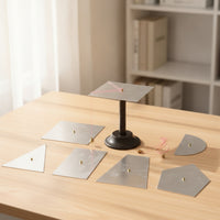 Center of Balance Demonstrator Aluminum Physics Experiment Set Hands-on Physics Teaching Aid for Teachers
