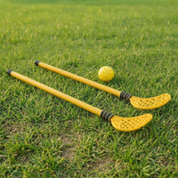 Child-Safe Kids Hockey Stick and Ball Set Lightweight Hockey Sticks and Ball Set Outdoor Toy Portable for Kindergarten