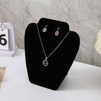 Folding Necklace Bracelet Display Stand Jewelry Rack Organizer Display Board Jewelry Props Earrings Rings