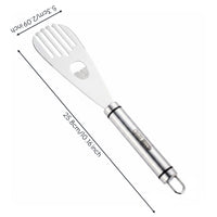 Easy to Clean Stainless Steel Pizza Shovel Ergonomic Handle Pastry Cutter Spatula for Bakery, Party