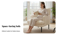 Adjustable Reclining Lounger Foldable Adjustable Spinerest Chaise Spacious Seat Nordic Design for Book Lovers, Homeowners