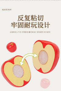 Wooden Pretend Play Food Toy Set for Kids - Seafood Cutting Toy