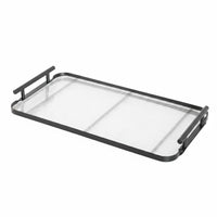Desktop Tray Open Design Serving Tray Easy to Clean Desk Storage
