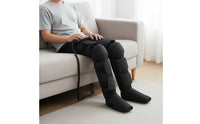 Air Compression Leg Heat Therapy Full Leg and Foot 3 Intensity Levels for Home