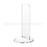Vertical Acrylic Glove Display Stand for Signed Memorabilia
