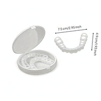 2 Pieces Reusable Oral Trays with Storage Case Easy to Clean Cosmetic Teeth Molds Portable Oral Trays with a Travel Case Cases Lightweight for Cosplay