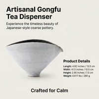 Wabi-Sabi Gong Dao Bei Ceramic Tea Server, 150ml