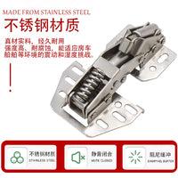 4-Inch Stainless Steel Hydraulic Soft-Close Hinge for Cabinets