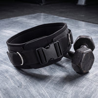 Padded Hybrid Weightlifting Belt Adjustable Weightlifting Belt with Quick-Release Buckle Textured Long-Lasting for Lifters, Athletes, Workouts
