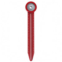 Circle-Drawing Ruler Printed Scale Markings Metal Center Point Ruler