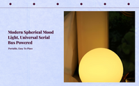 Remote dimmable color LED night light